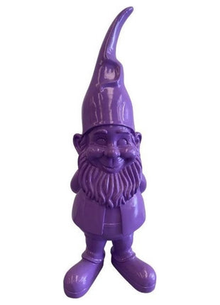 Tuinkabouter 1 Meter - Kabouter Tuin - Cadeau - Paars - 100 cm