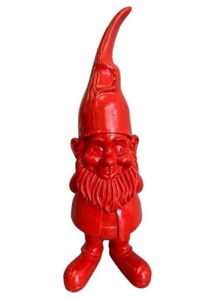 Tuinkabouter 1 Meter - Kabouter Tuin - Cadeau - Rood - 100 cm