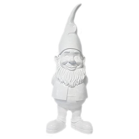 Tuinkabouter 1 Meter - Kabouter Tuin - Cadeau - Wit - 100 cm