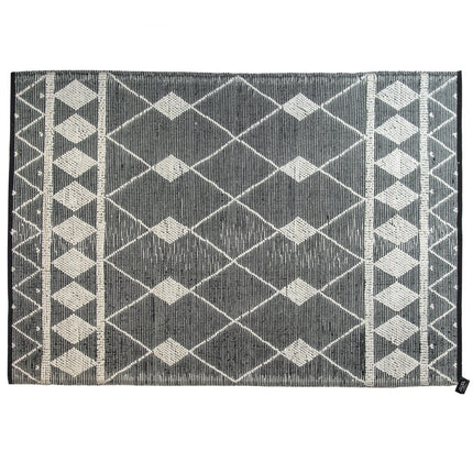 Karpet wol Kiet 200x290cm grijs