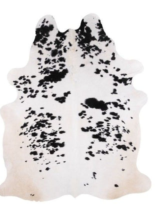 Koeienhuid wit zwart