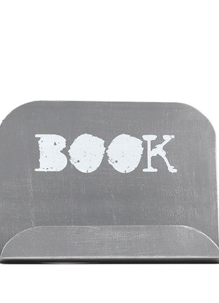 Kookboekstandaard - Antiek grijs - Metaal