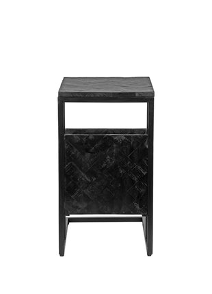 Bijzettafel Shift - Zwart - Mangohout