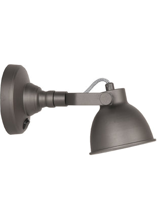 LABEL51 Wandlamp Bow - Grijs - Metaal - M