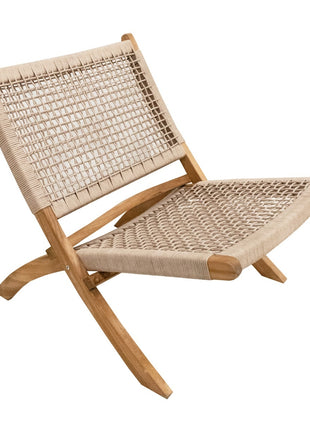 Lombok Loungestoel Zand model 2