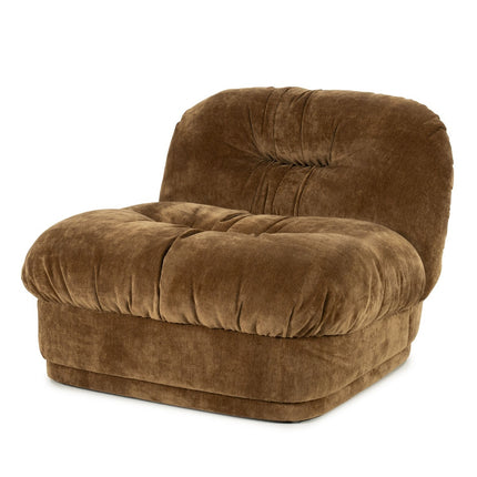 Lounge chair Nook - mustard -
