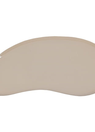 Metalen dienblad Kidney L glossy sand