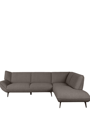 LABEL51 Hoekbank Pesaro - Bruin - Boucle - Rechts