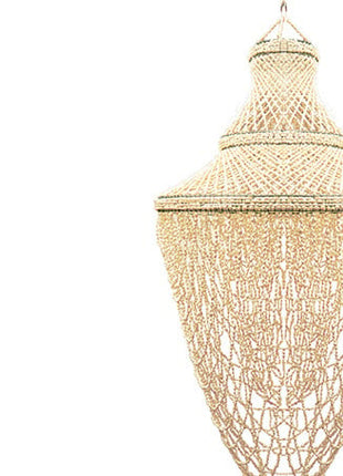 Hanglamp schelpen  30 x 90 cm