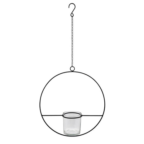 hangende ring met waxine 28 cm