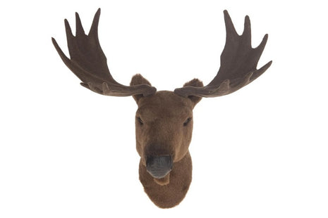Pluche deer head 34 cm