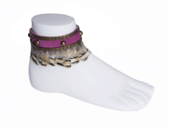 Helaku Anklebelt Pink