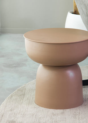 Bijzettafel Pax - Coffee - Metaal