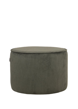 Poef Tibo - Army green - Ribcord