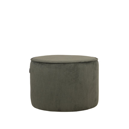 Poef Tibo - Army green - Ribcord