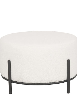 Poef Troy - Ivory - Boucle - XL