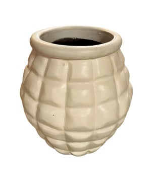 Pot Jip cream L D30H30cm