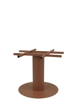 LABEL51 Eetkamertafel Tafelpoot Extra Stable - Coral - Metaal - 70x70x72 cm