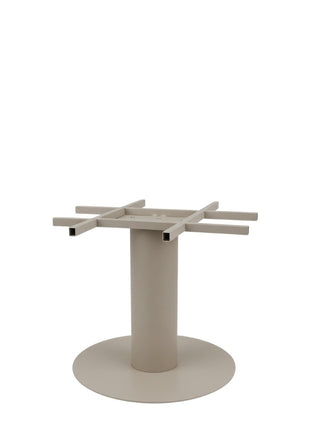 LABEL51 Eetkamertafel Tafelpoot Extra Stable - Taupe - Metaal - 75x75x72 cm