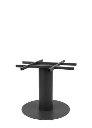 LABEL51 Eetkamertafel Tafelpoot Extra Stable - Zwart - Metaal - 75x75x72 cm