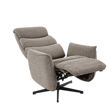 LABEL51 Fauteuil Goteborg - Mushroom - Royal Boucle - 2-Motorig