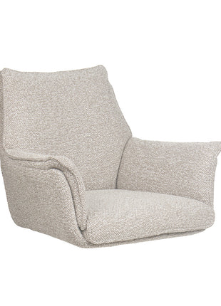 LABEL51 Eetkamerstoel Mix and Match - Naturel - Royal Boucle - One Size