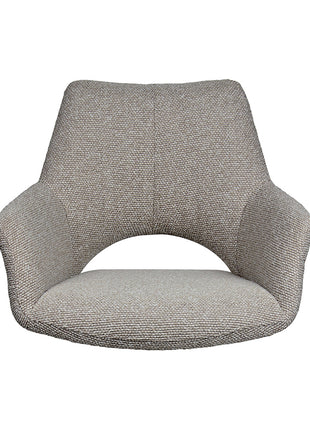 LABEL51 Eetkamerstoel Mix and Match - Mushroom - Royal Boucle - One Size