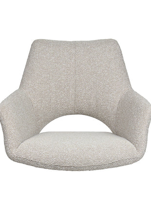LABEL51 Eetkamerstoel Mix and Match - Naturel - Royal Boucle - One Size