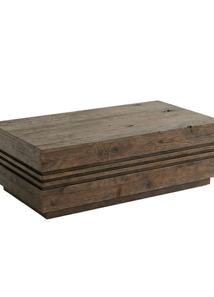 LABEL51 Salontafel Notch - Espresso - Mangohout - 110 cm