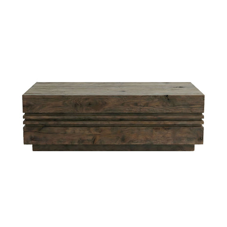 LABEL51 Salontafel Notch - Espresso - Mangohout - 110 cm