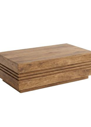 LABEL51 Salontafel Notch - Nature Smooth - Mangohout - 110 cm