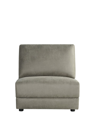 LABEL51 Bank Tivoli - Taupe - Kunstleder - 1,5-Zits