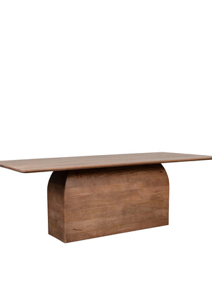 LABEL51 Eetkamertafel Owen - Nature Smooth - Mangohout - 200 cm - Rechthoek