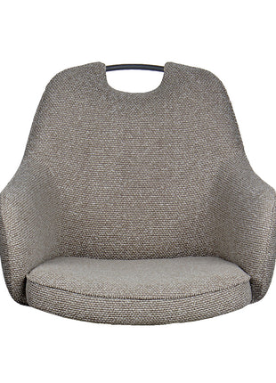 LABEL51 Eetkamerstoel Mix and Match - Mushroom - Royal Boucle - One Size