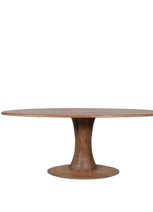 LABEL51 Eetkamertafel Craft - Nature Smooth - Mangohout - 200 cm - Ovaal