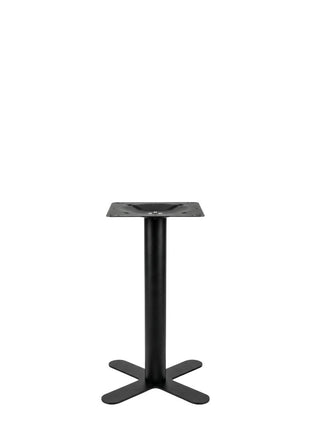 LABEL51 Eetkamertafel X-Poot - Zwart - Metaal - X-Poot 50x50 cm