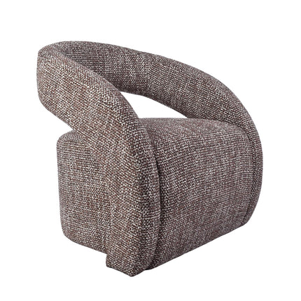 LABEL51 Fauteuil Antibes - Cherry Chocolate - Geweven