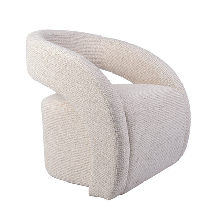 LABEL51 Fauteuil Antibes - Naturel - Geweven