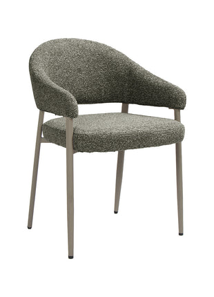 LABEL51 Eetkamerstoel Sora - Mushroom - Boucle