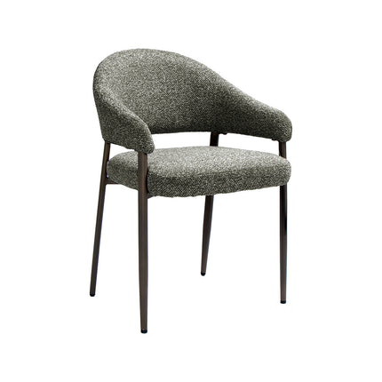 LABEL51 Eetkamerstoel Sora - Mushroom - Boucle