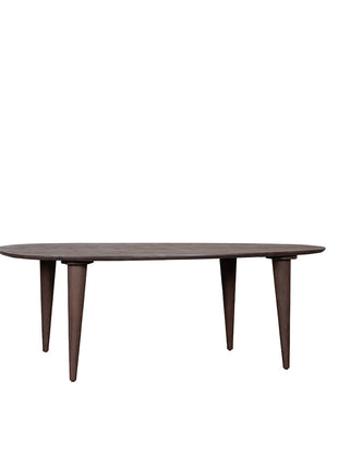 LABEL51 Eetkamertafel Fly - Espresso - Mangohout - 180 cm - Organisch