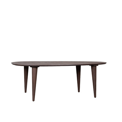 LABEL51 Eetkamertafel Fly - Espresso - Mangohout - 200 cm - Organisch