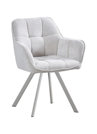 LABEL51 Eetkamerstoel Riley - Naturel - Geweven