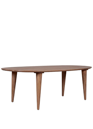 LABEL51 Eetkamertafel Fly - Nature Smooth - Mangohout - 180 cm - Organisch