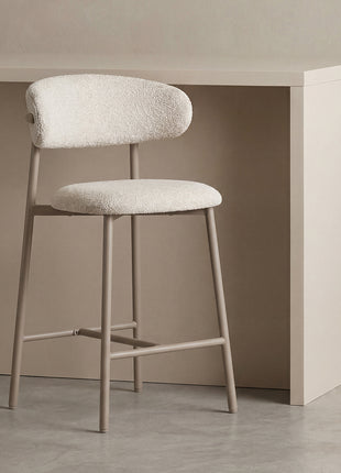 LABEL51 Barkruk Kaito - Naturel - Prestige - Laag