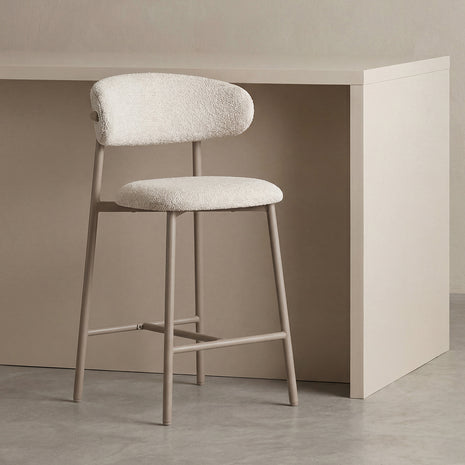 LABEL51 Barkruk Kaito - Naturel - Prestige - Laag