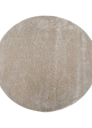 LABEL51 Vloerkleden Mila - Taupe - Polyester - 150x150 cm - Rond