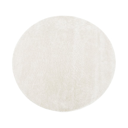 LABEL51 Vloerkleden Mila - Ivoor - Polyester - 200x200 cm - Rond