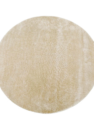 LABEL51 Vloerkleden Mila - Zand - Polyester - 150x150 cm - Rond