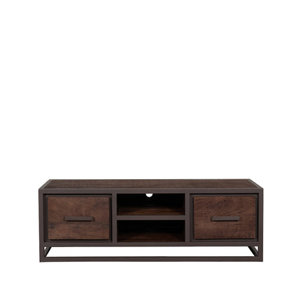 LABEL51 Tv-Meubels Peru - Espresso - Mangohout - 120 cm
